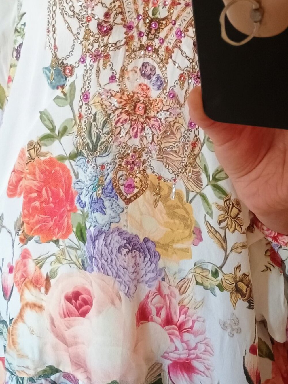 Camilla dress size S rose garden runaways RARE limited collection - Picture 11 of 11
